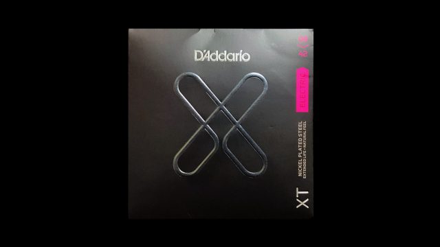 【レビュー】D’Addario 新コーティング弦「XT」