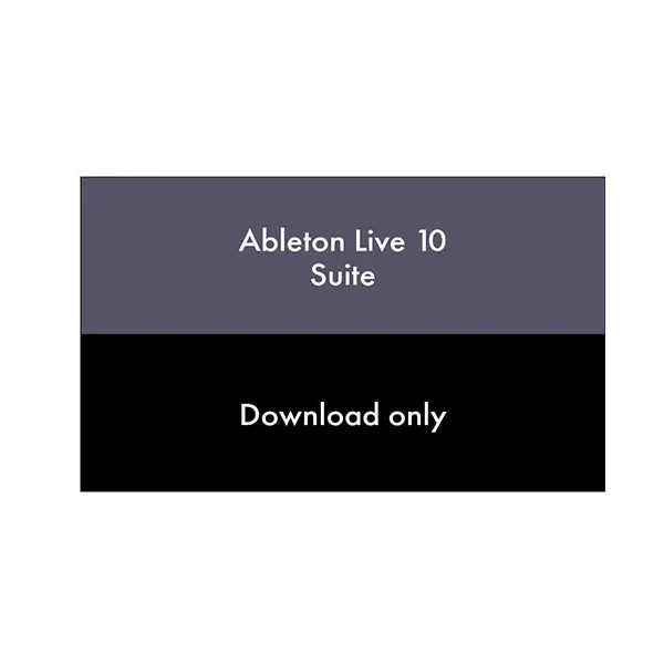 【2020年版】初心者おすすめDAW - DAWの種類 - Ableton Live – Suite