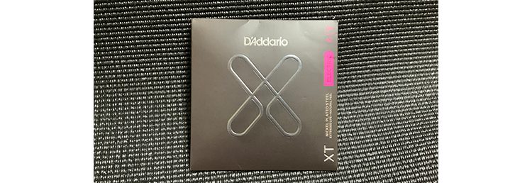【レビュー】D’Addario新コーティング弦「XT」 - D’Addario XT - パッケージ表